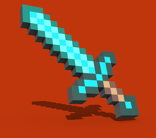 diamantový meč